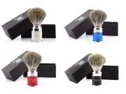 Haryali London Super Badger Shaving Brushes Best Shaving Brush Drum Style Handle