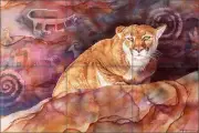 Ceramic Tile Mural Backsplash Taylor Southwest Cliffs Wildlife Animal Art JTA037