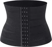 [Guojiang] Womens Waist Trainer Cincher Girdles Shapewear Ventilation Belt Body Shaper Fitness Workout Corsets With Hooks Waist