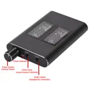3.5mm Portable Headphone Amplifier HiFi Adjustable Subwoofer Headset Amplifie DL