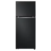 LG 375L Top Mount Fridge in Matte Black Finish GT-5MB