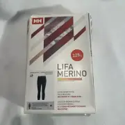 Helly Hansen Women’s LIFA Merino Midweight Black Base Layer Pant, 990, Size M