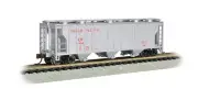 BACHMANN # 73857 N SCALE PS-2 COVERED HOPPER UNION PACIFIC NEW IN BOX