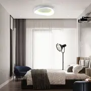 Hayley Ceiling Light - Small White/Black