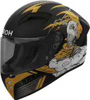 Airoh Connor Zeus, full face helmet , color: Matt Black/Grey/Gold , size: M