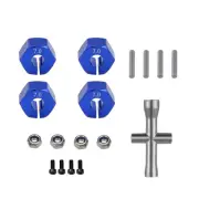 Wheel Hex Adapter for Traxxas 1/10 Slash 4x4 VXL 2WD Rustler HQ727 REMO RC Car
