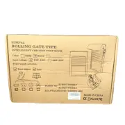Dinkvaz Brown Rolling Gate Type Intelligent Chicken Coop Door Sealed Free Ship