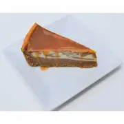 Mikes Pies Sea Salt Caramel Cheesecake, 4 Pound - 2 per case.