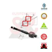 Front Axle Inner Tie Rod Suit MAZDA 6 2.0 DI (GG14) 6 Hatchback (GG) (for: Mazda)