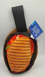 Bark Box Dog Toy FLAMIN FETCH FAJITUGS Aug 2023 Large Crinkle Squeaky Tug Pose