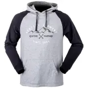 Hunters Element Trademark Mens Hoodie Grey M - Grey