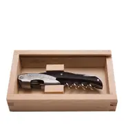 Laguiole Jean Dubost Wine Waiter Dark Horn Handle Corkscrew