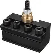 Tools Mini Lathe 50x50x24mm Cut Off Blade Tool Holder for Quick Change Tool Post Holder Lathes Drill Chuck