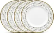 [Noritake] Haku 9 3/4" Accent/Dessert/Appetizer Plates, Set of 4