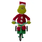 Dr. Seuss Animated Grinch on Scooter 30cm