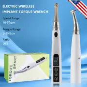 Dental Electric Torque Wrench Tip 360° Cordless Endodontic Implant Handpiece USA