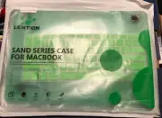 Lention Plastic Sand Series Case MacBook Air 13.3 13 Inch Green turquiose NEW
