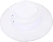 [LIFKOME] Sun-Shading Boy Girl Beach Hat Breathable Mesh Bucket Hat for Boys Girls Lightweight Portable Uv for Outdoor Activities Travel White