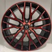 G43 18 inch Black Red Rims fits TOYOTA COROLLA IM 2017 - 2019 (for: Toyota)