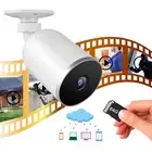 EU Plug WiFi IP Camera 1080P IR Home Security Outdoor Two Way Audio 100 Fit