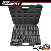 SP Tools 1/2"Dr Impact Socket Set Standard & Deep 6pt Metric 40pc | SP20322