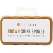 Sofsole Brown Shine Sponge 91821 Implus SofSole 91821 096506918215 Brown