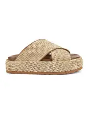 [SIREN] April Flatform Sandals in Natural