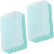 Kisangel 2pcs Sensory Massage Brushes Soft Sponge Bath Brushes for Newborns Gentle Scalp Care for Bath Comfortable Touch Present for Mothers