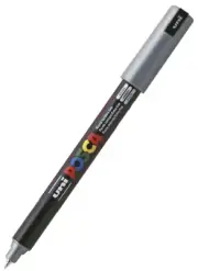 POSCA PC 1MR Paint Marker Silver