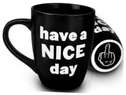 White Elephant Gifts for Adults, 16 OZ Coffee Mug Funny Presents for Women Men