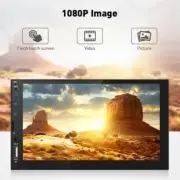 Bluetooth Radio USB AUX BT Car 7" 2Din HD Touch Screen Monitor Stereo MP5 Player (for: Fiat)