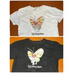 SUPREME GONZ BUTTERFLY TEE 短T 白色 黑色 蝴蝶 SUPREME