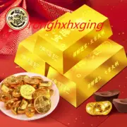 568g New Year's Candy Nestle Gold Coin Chocolate 雀巢徐福记金砖巧克力礼盒/金元宝,金币巧克力
