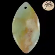 BI03314# Natural Beautiful Multi-color Amazonite Pendant Bead Gemstone 1 Pcs