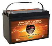 SLR125 AGM DEEP CYCLE 12V 125AH CAMPING OUTDOOR POWER HUNTING GENERATOR BATTERY