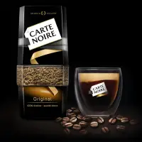 在飛比找淘寶網優惠-俄羅斯進口黑卡咖啡CARTE NOIRE 速溶凍幹純黑咖啡粉