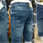 男士短褲-整體短褲 STREET JEANS 短褲 REAL PIC SHORT STREET RUBBER OK 整體