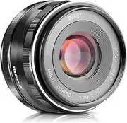 Meike 35mm F1.7 Manual Focus Prime Lens for Micro 4/3 MFT M4/3 Olympus and Panasonic Digital Mirrorless Cameras