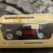 Matchbox Models Of Yesteryear Y13 - 1930 Packard Victoria New