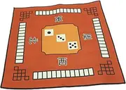 ZUNOXAZ 1pc Thickened Mahjong Table Mat Noise Reduction Game Cushion for Board Games Slip Cover Square Table Protector for Mahjong Dominoes and More