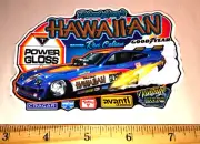 Roland Leong Power Gloss HAWAIIAN Monza Funny Car NHRA Drag Racing Sticker Decal