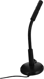 Yardwe Adjustable Laptop Microphone Computer Accessory for Meetings Singing Gaming Lightweight Modern Design