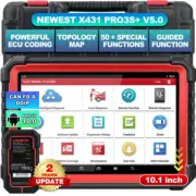 2025 LAUNCH X431 PRO3S+ PRO 5.0 Bidirectional Car Diagnostic Scanner Key Coding