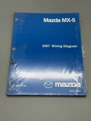 Mazda MX-5 2007 Wiring Diagram New Sealed 9999-95-026G-07