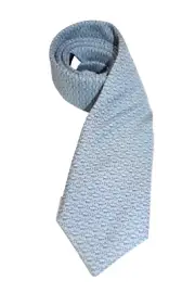 Vineyard Vines Necktie Blue Bonefish Fish Animal Pattern Silk USA NWT $85