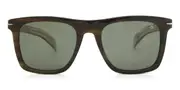 David Beckham DB 7000/S EX4/QT Men's Sunglasses Brown Size 53