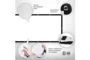 Portable Projector Screen for PIQO Projector 120inches light weight with hanging hooks included