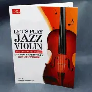 Let’s Play Jazz Violin Studio Ghibli Works Solo Score Book CD Japan Music NEW