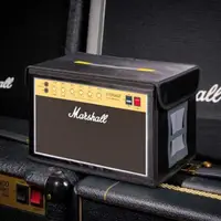 在飛比找蝦皮購物優惠-★JS日雜附錄★ Marshall 黑色音箱造型掀蓋魔鬼氈小