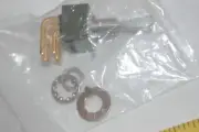 NKK SWITCHES M-2029 DPDT HORIZ RIGHT ANGLE MOM/OFF/ON PC MOUNT QUANTITY-5